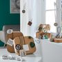 Voir la diapositive 4 : Paris Prix Embrasse de Rideau Aimantée  Zafara  33cm Argent