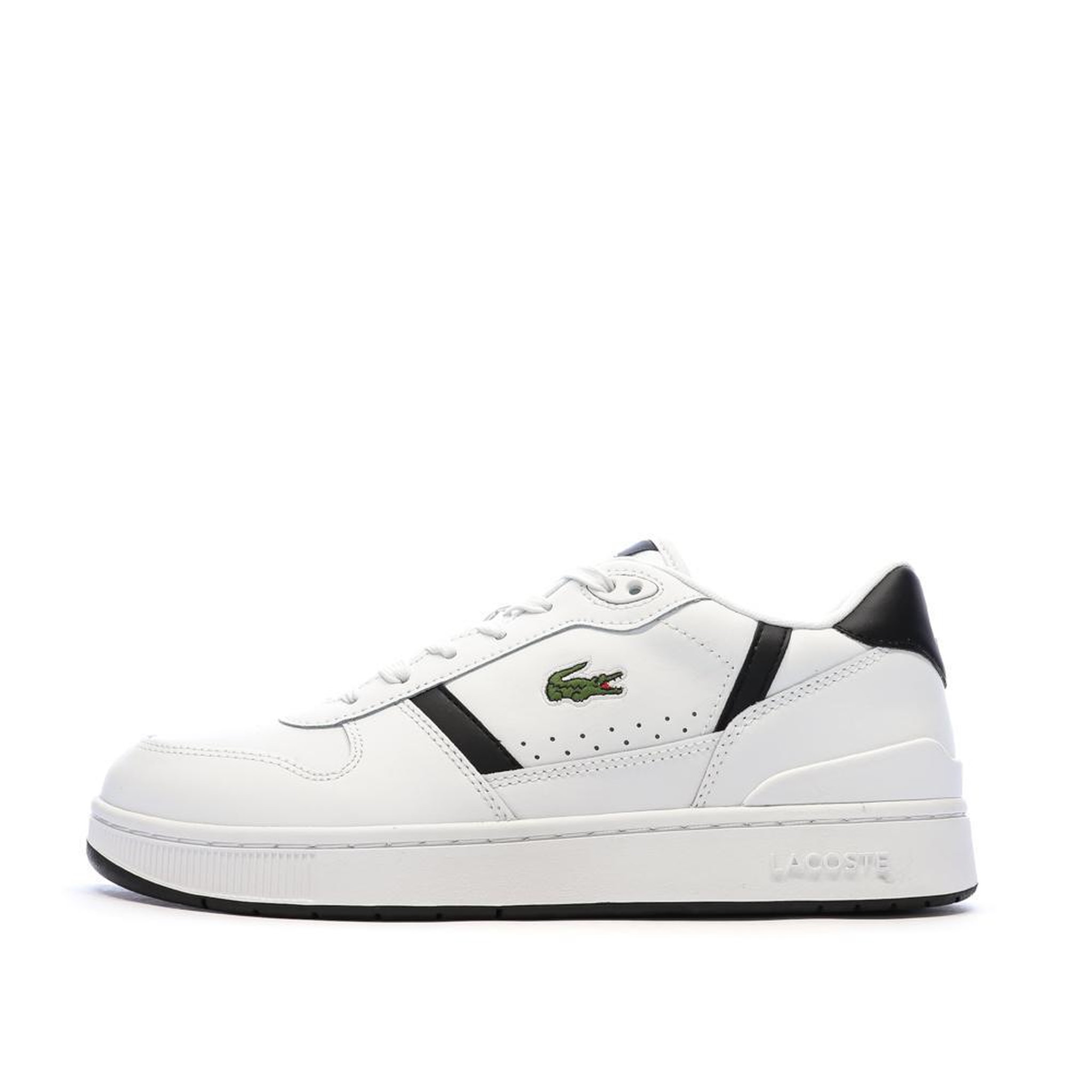 Lacoste Baskets Blanc/Bleu Homme Lacoste  Set 225. Coloris disponibles : Blanc