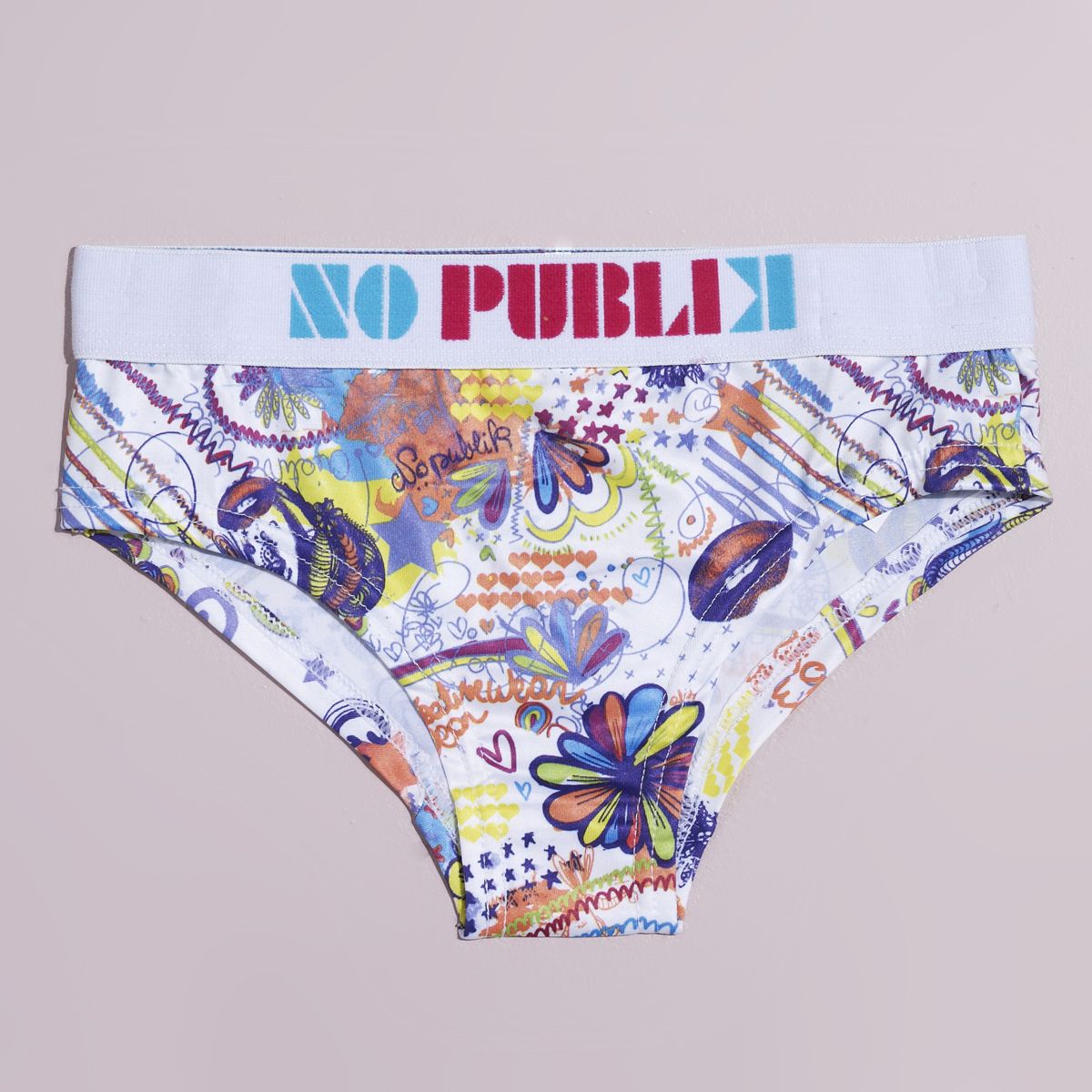 Culotte Femme NO PUBLIK - Taille 38/40 - Multicolore - Réf. 05015SX - Neuf Avec étiquettes