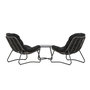 Voir la diapositive 5 : Paris Prix Salon de Jardin 2 Places  Cata  93cm Anthracite