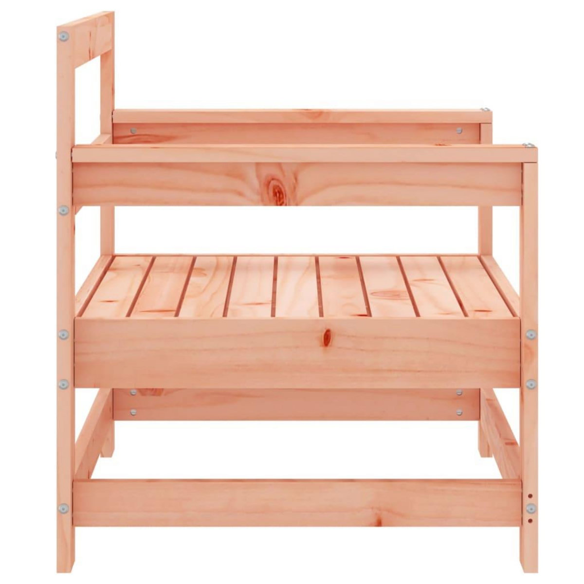 VIDAXL Chaises de jardin lot de 2 cm bois massif douglas