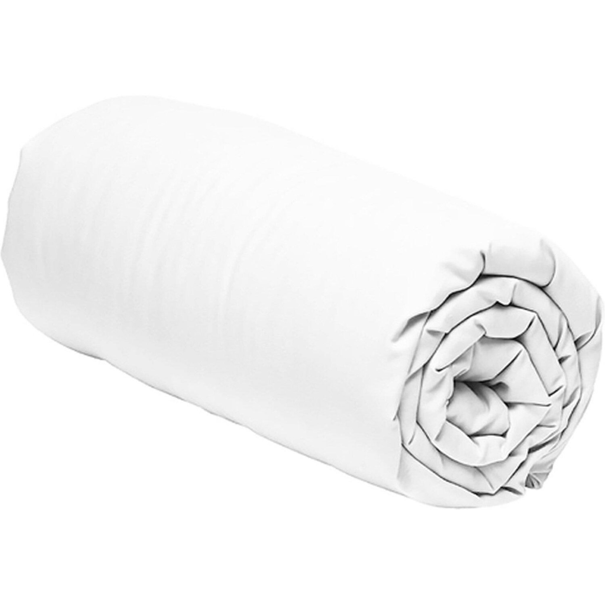 Voir la diapositive 3 : Home collection Drap housse 100%percale de coton 80 fils/cm2-uni