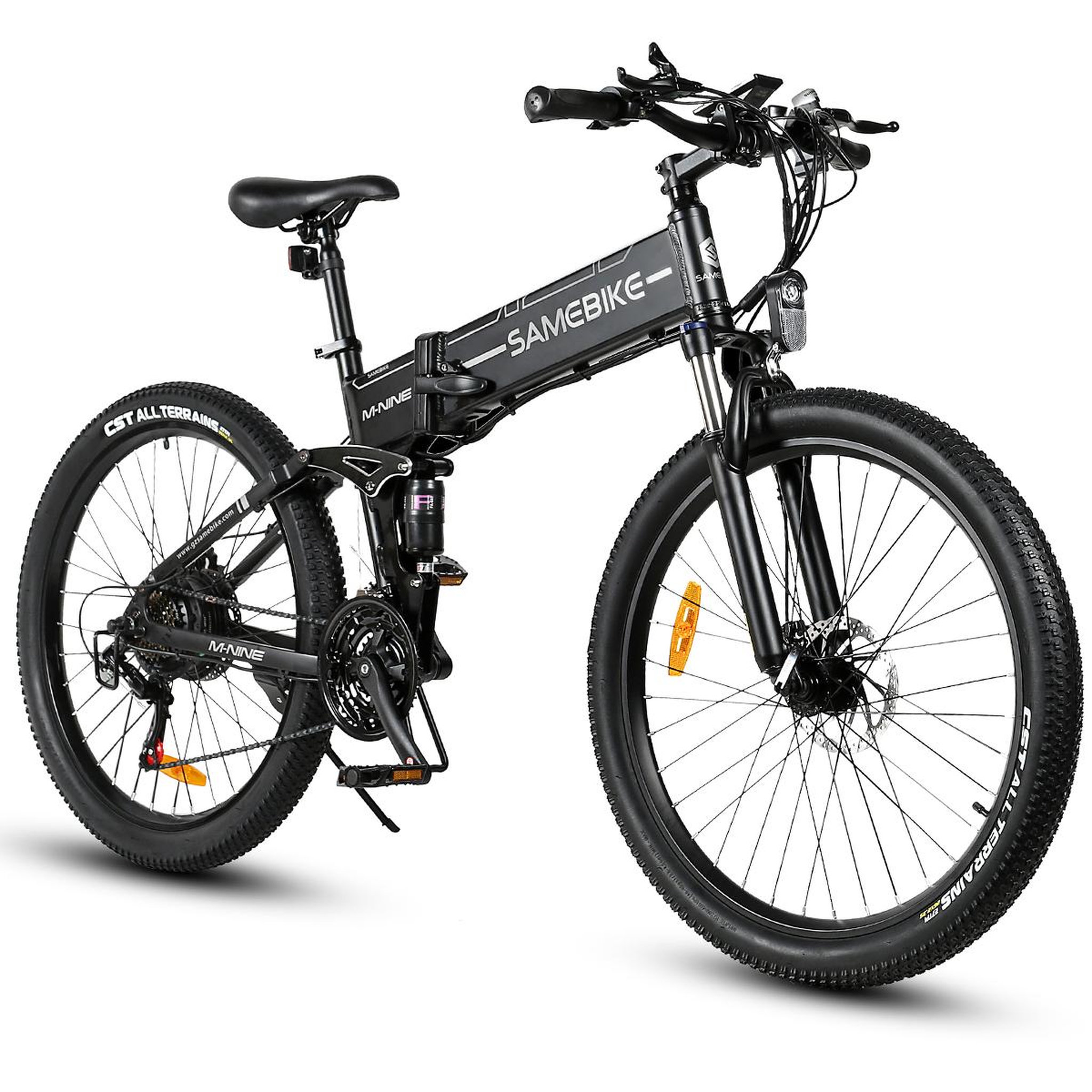 Voir la diapositive 2 : SAMEBIKE Vélo électrique de montagne pliable SAMEBIKE LO26-II-FT, 900W