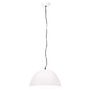 Voir la diapositive 4 : VIDAXL Lampe suspendue industrielle vintage 25 W Blanc Rond 41 cm E27
