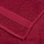 Voir la diapositive 6 : VIDAXL Serviettes de douche 2 pcs bordeaux 70x140cm 360g m² 100% coton