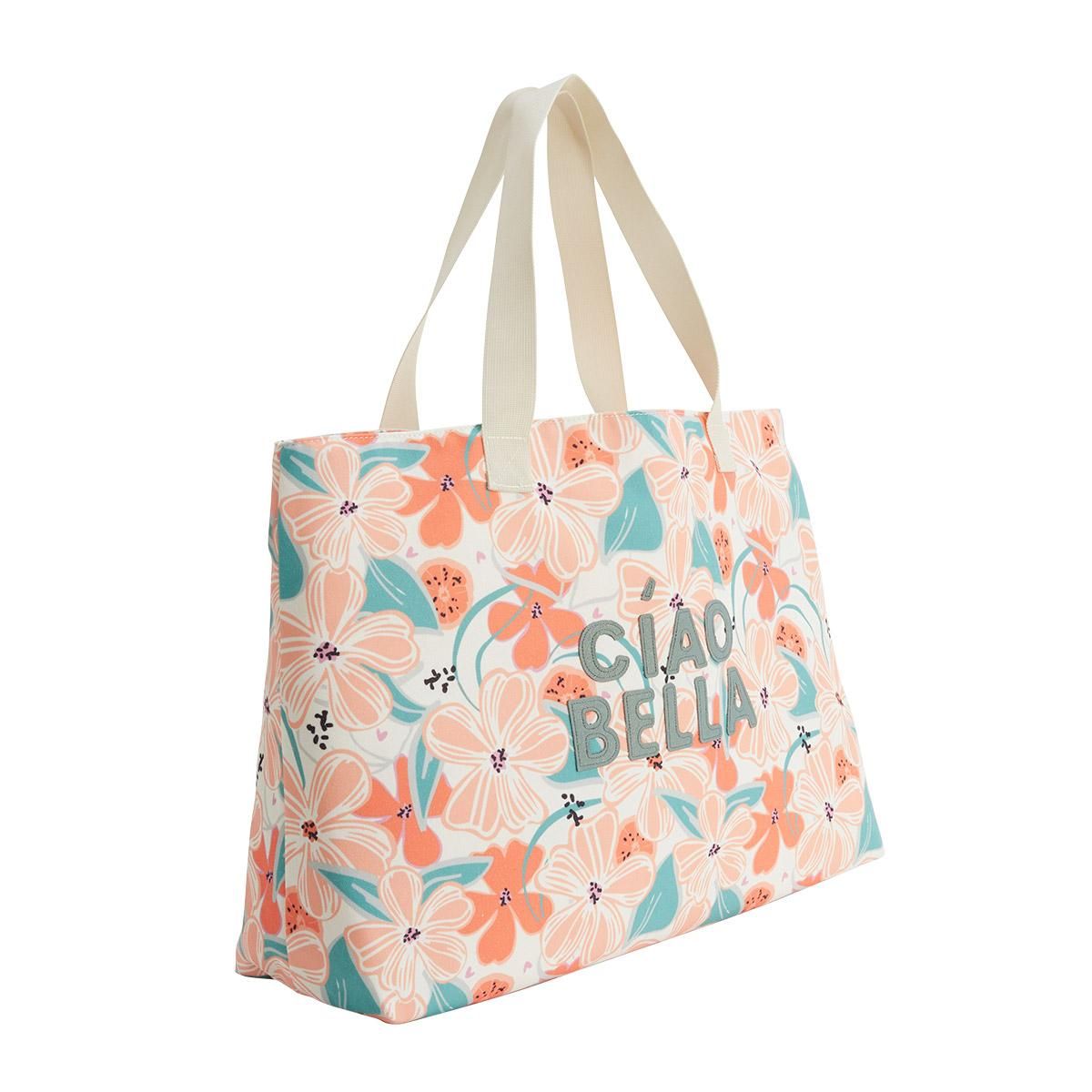 Petit Béguin Sac de plage Fleur