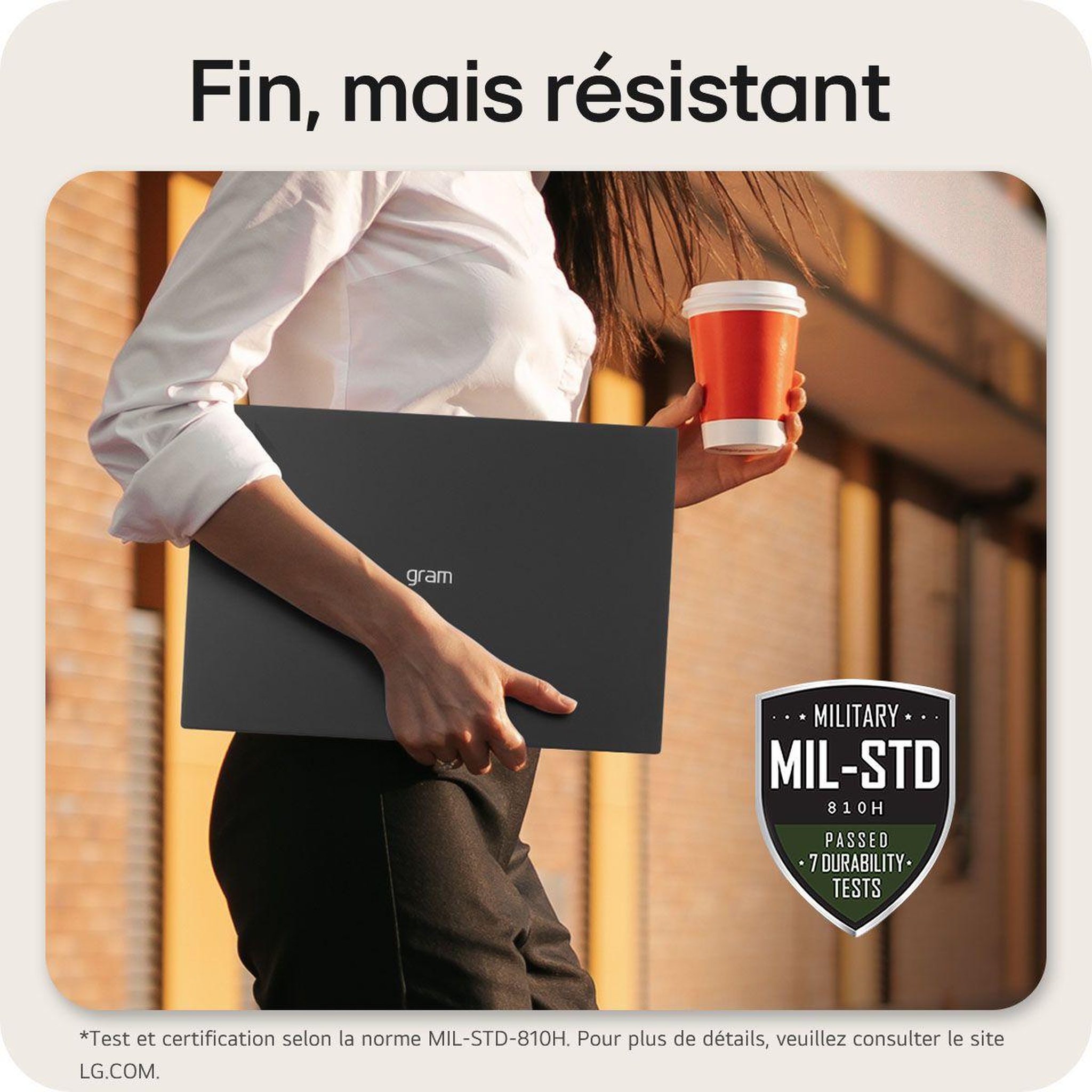 Voir la diapositive 2 : LG Ordinateur portable Gram 16Z90R-G.AA75F