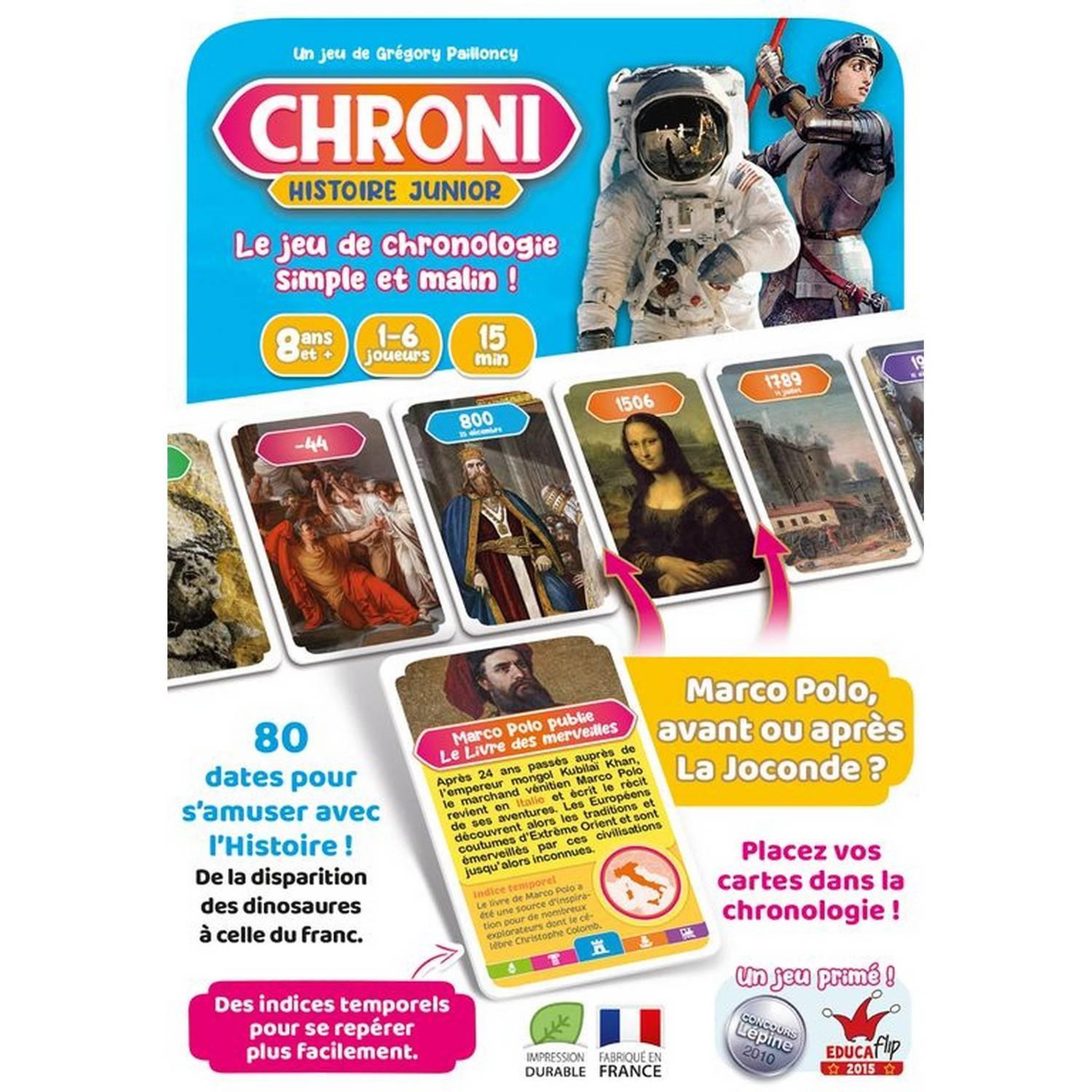 Voir la diapositive 3 : Blackrock Editions Chroni : histoire junior