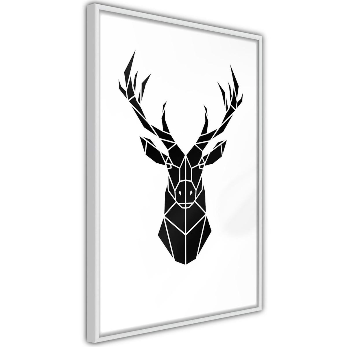 Paris Prix Affiche Murale Encadrée  Geometric Stag