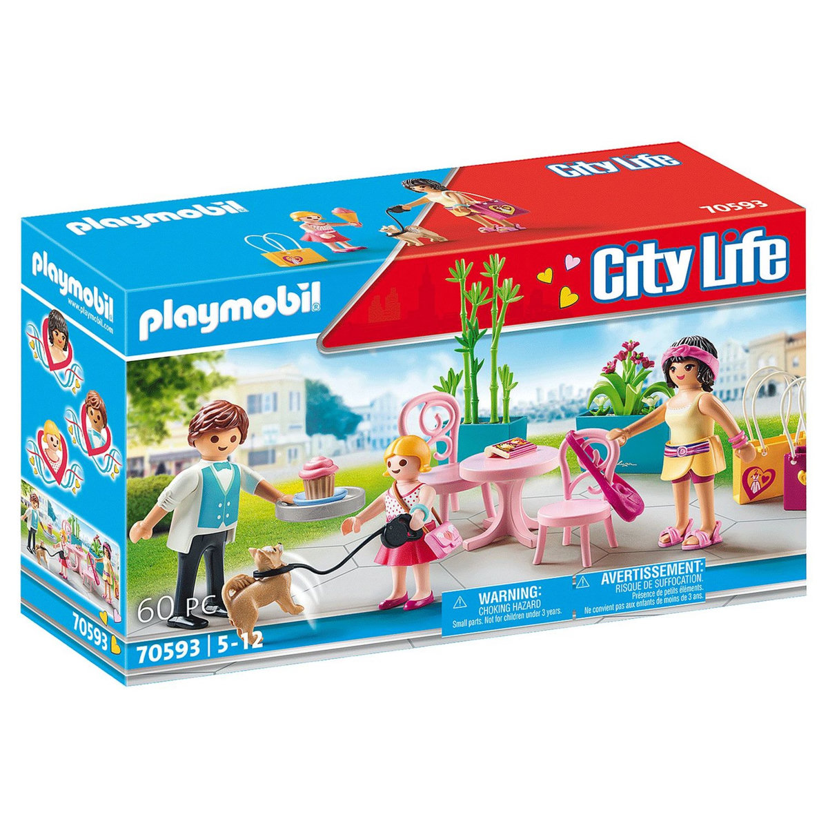 PLAYMOBIL 70593 - City Life - Espace café
