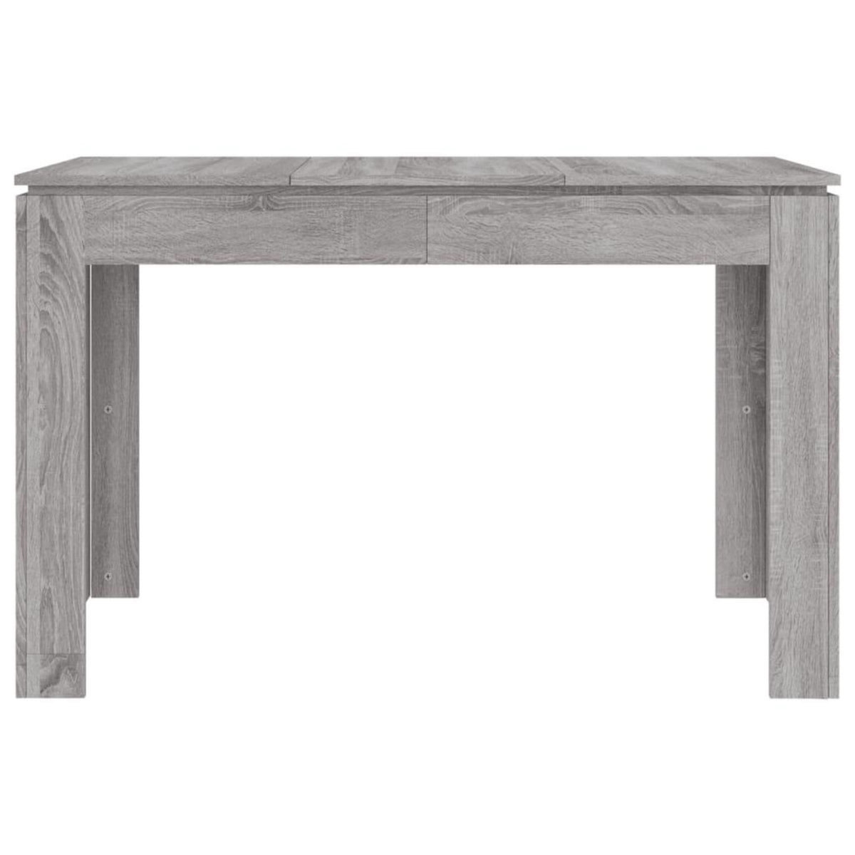 VIDAXL Table a dîner sonoma gris 120x60x76 cm bois d'ingenierie