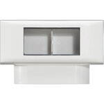 Legrand DLP mosaic cadre 2 postes epaisseur 16 mm