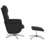 Voir la diapositive 4 : VIDAXL Fauteuil inclinable de massage avec repose-pied noir similicuir