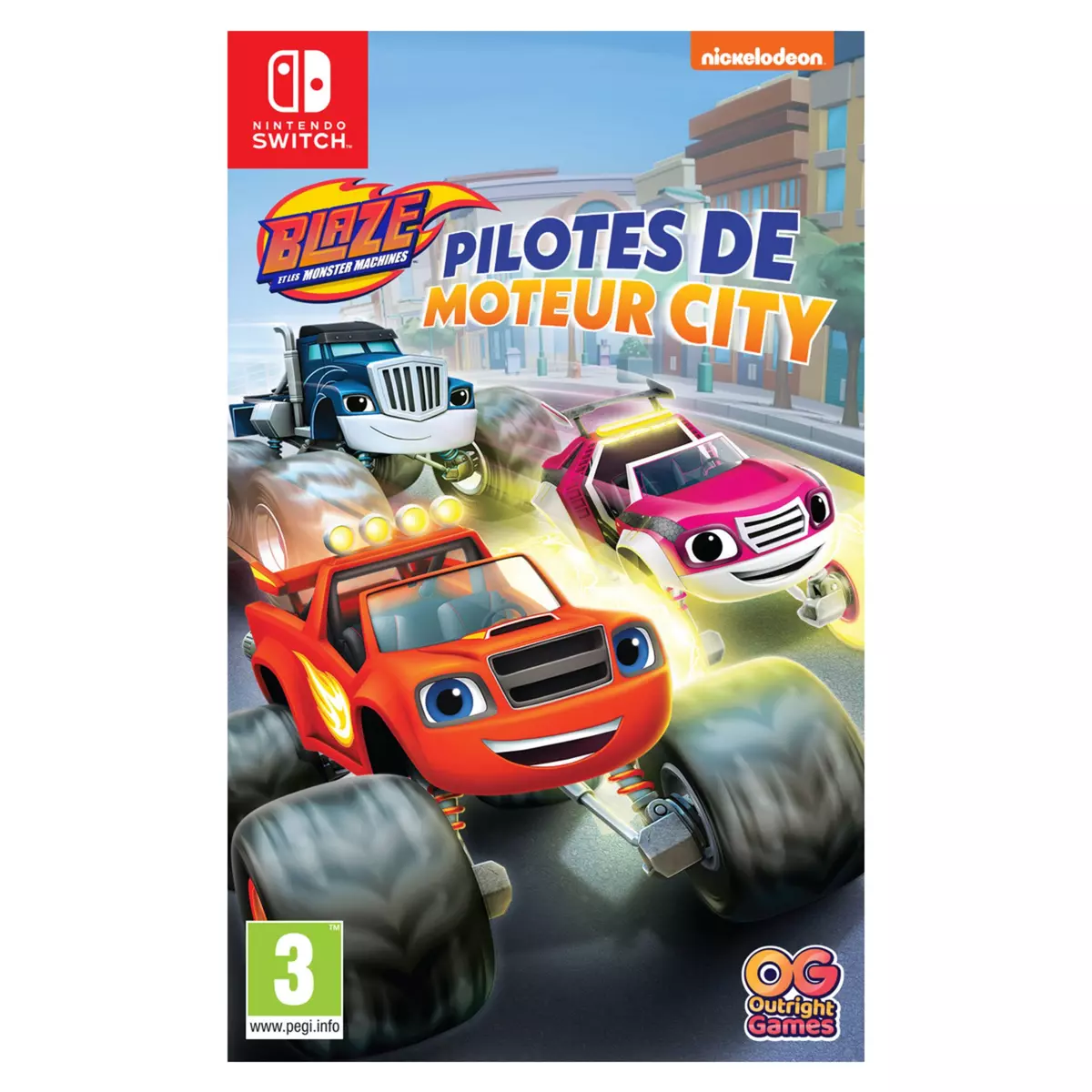 Blaze et les monsters machines : Pilotes de Moteur City Nintendo Switch