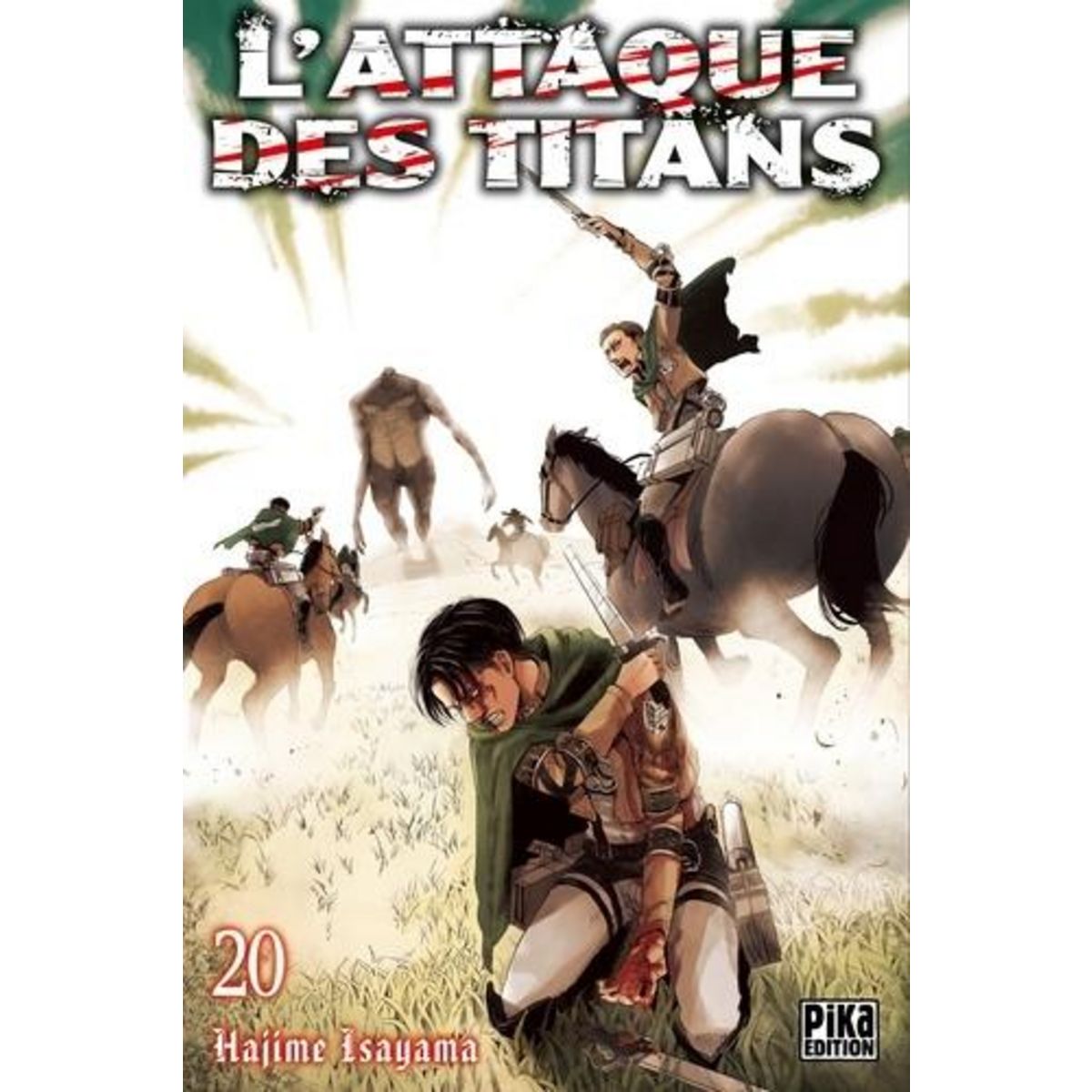 L'ATTAQUE DES TITANS TOME 20, Isayama Hajime