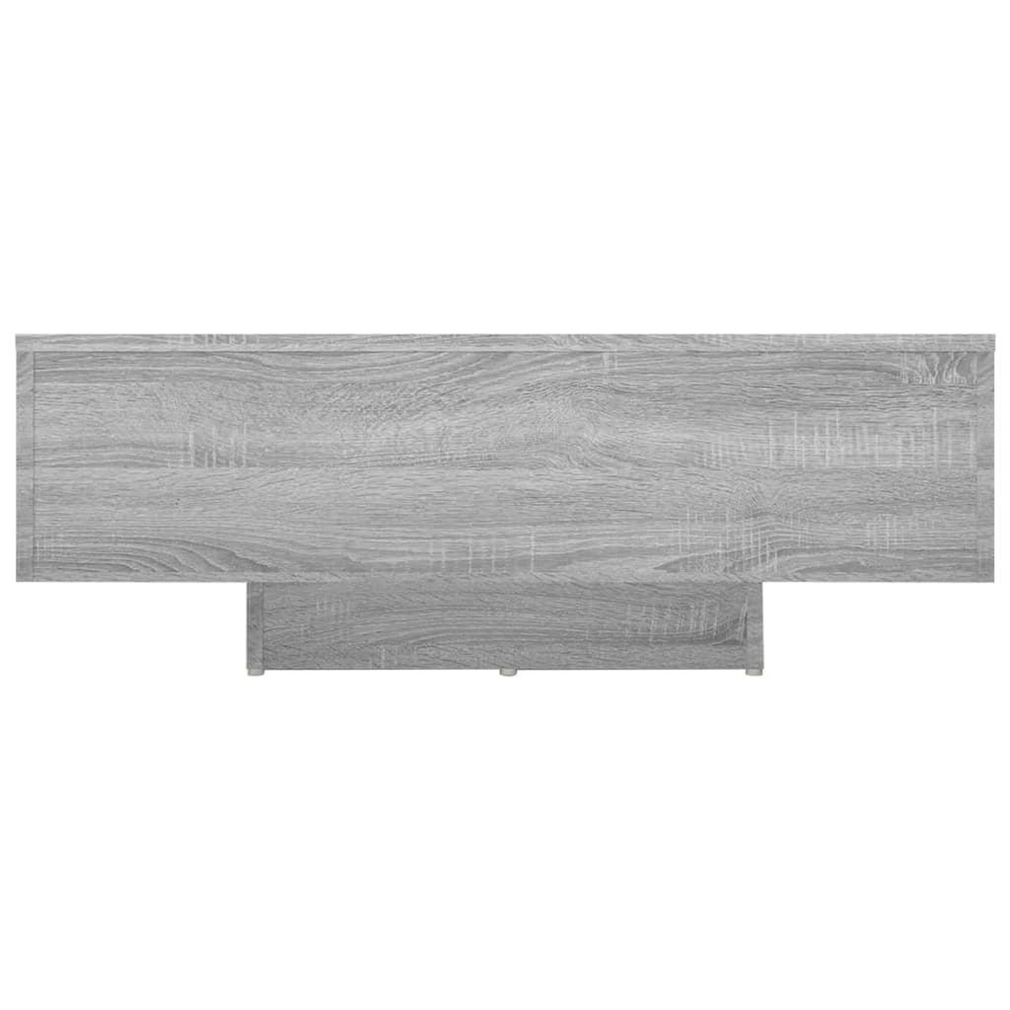 Voir la diapositive 5 : VIDAXL Table basse Sonoma gris 85x55x31 cm Bois d'ingenierie