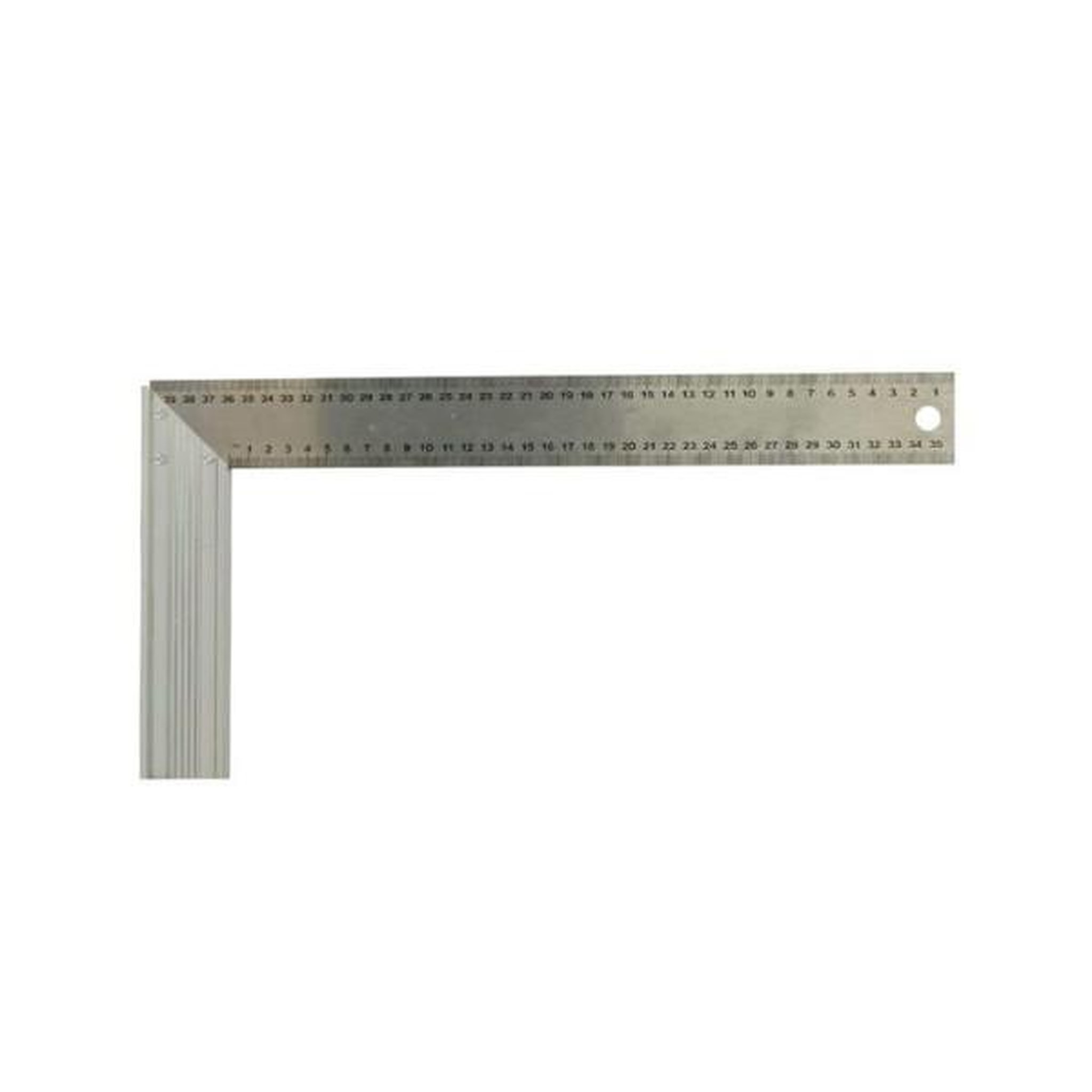 Stanley Equerre de menuisier - STANLEY - 1-45-687 - Lame inox - Graduation millimétrique - Talon en aluminium extrudé