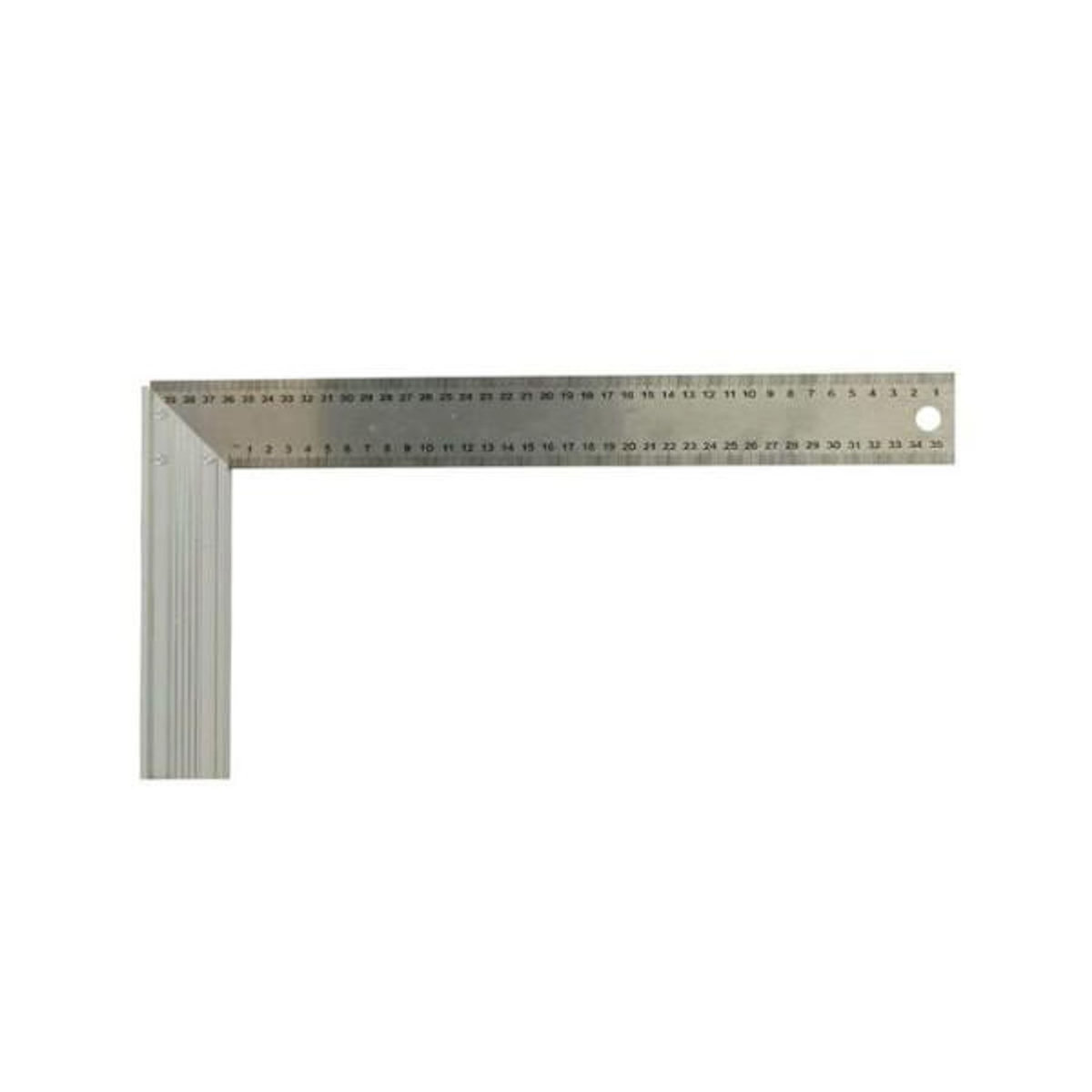 Stanley Equerre de menuisier - STANLEY - 1-45-687 - Lame inox - Graduation millimétrique - Talon en aluminium extrudé