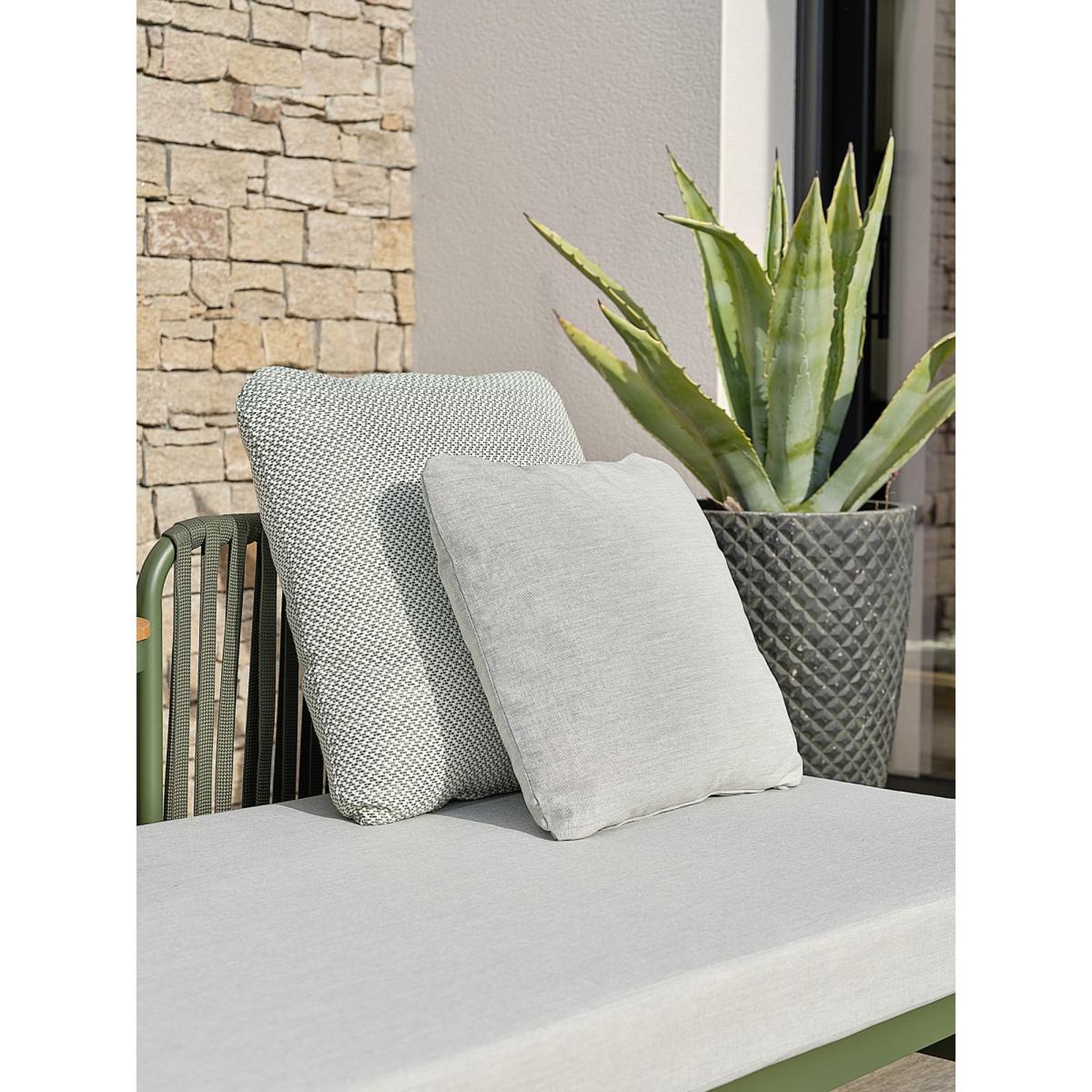 Voir la diapositive 4 : Paris Prix Canapé de jardin 3 places  barlia  184cm vert olive