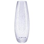 ATMOSPHERA Vase en Verre  Craquelé  40cm Transparent