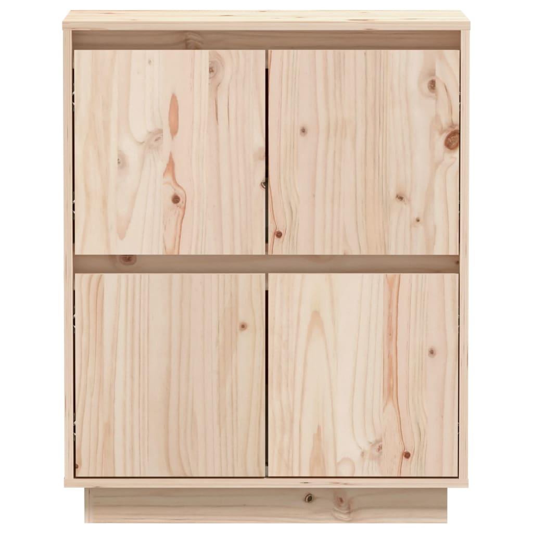 Voir la diapositive 5 : VIDAXL Buffet 60x34x75 cm Bois massif de pin