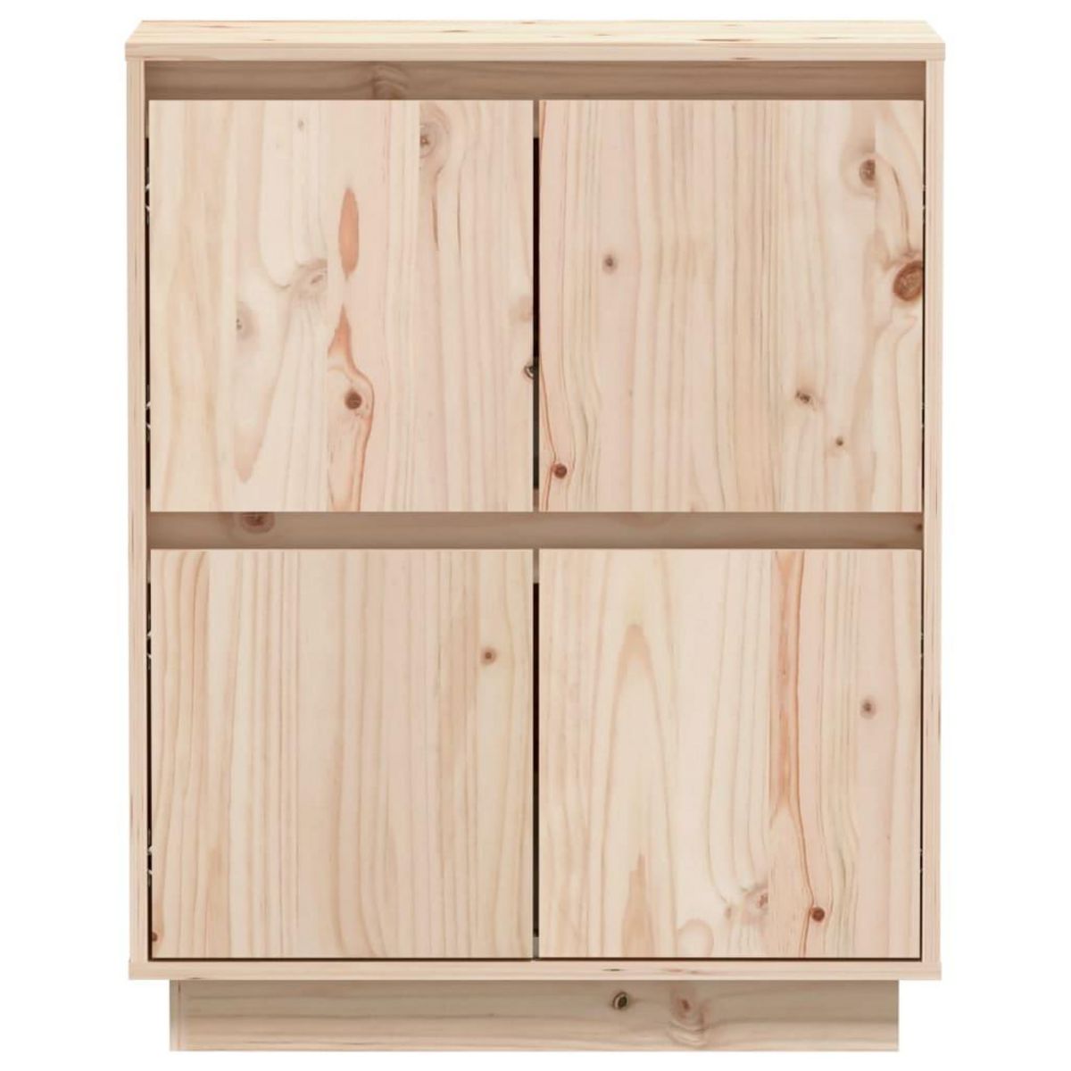 VIDAXL Buffet 60x34x75 cm Bois massif de pin