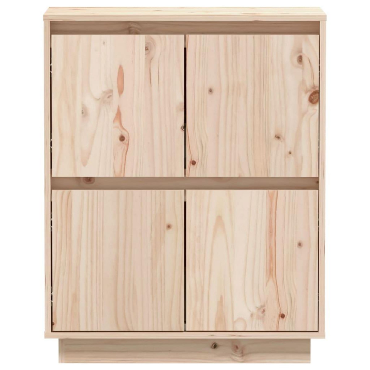 VIDAXL Buffet 60x34x75 cm Bois massif de pin