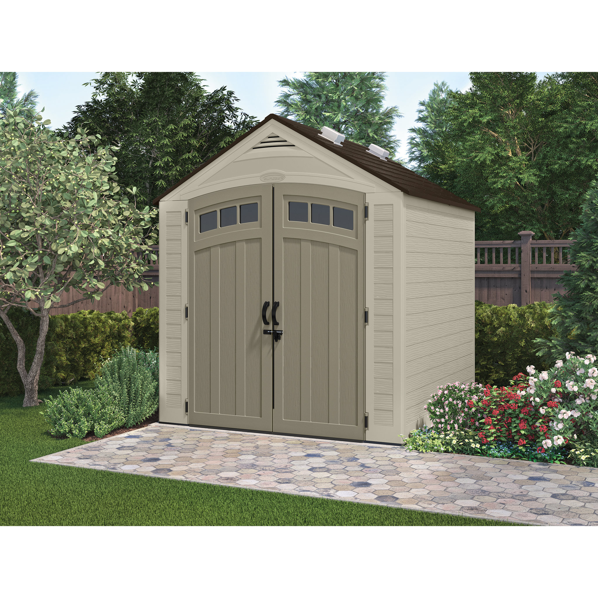 Voir la diapositive 1 : Abri résine Reneen  4.84m²