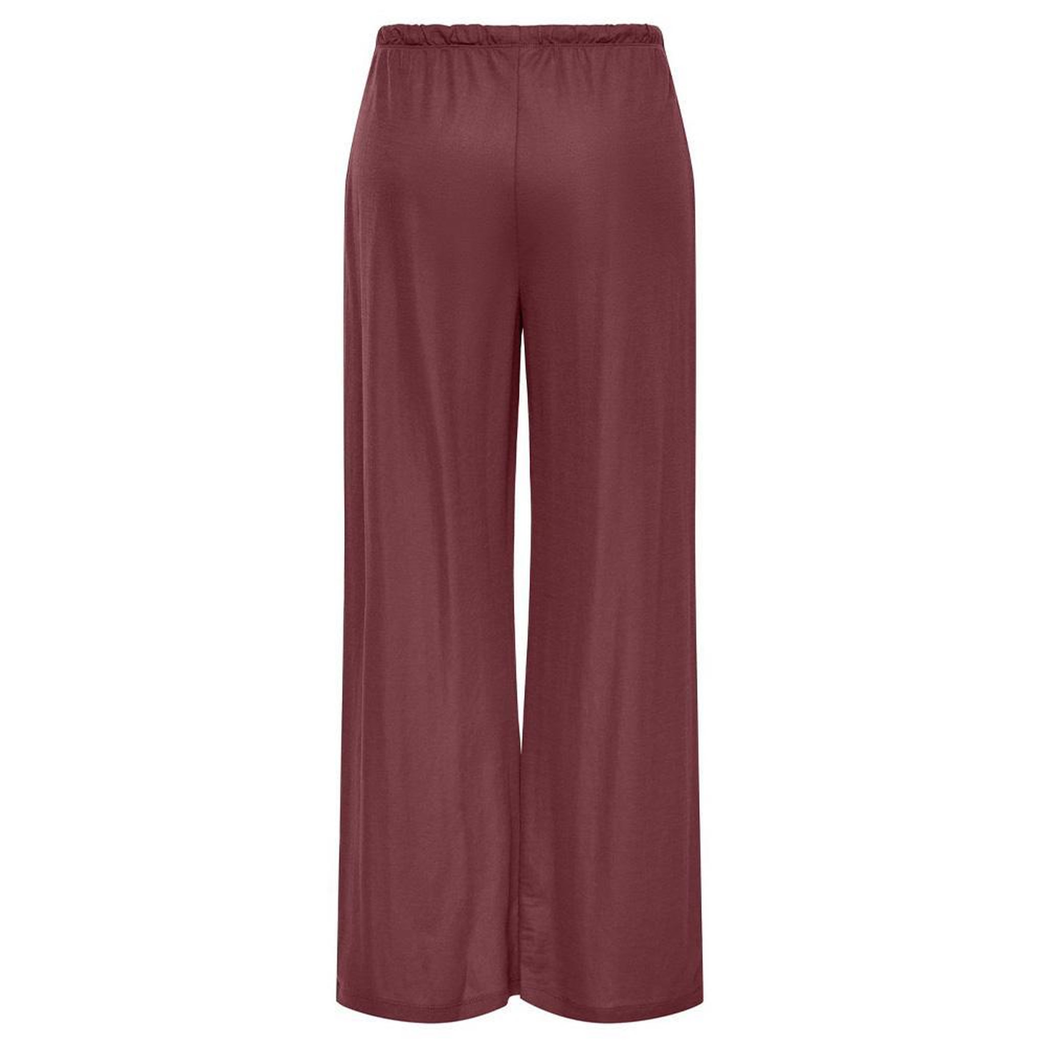 Voir la diapositive 2 : JACQUELINE DE YONG Pantalon fluide Rouge Femme JDY Leslie