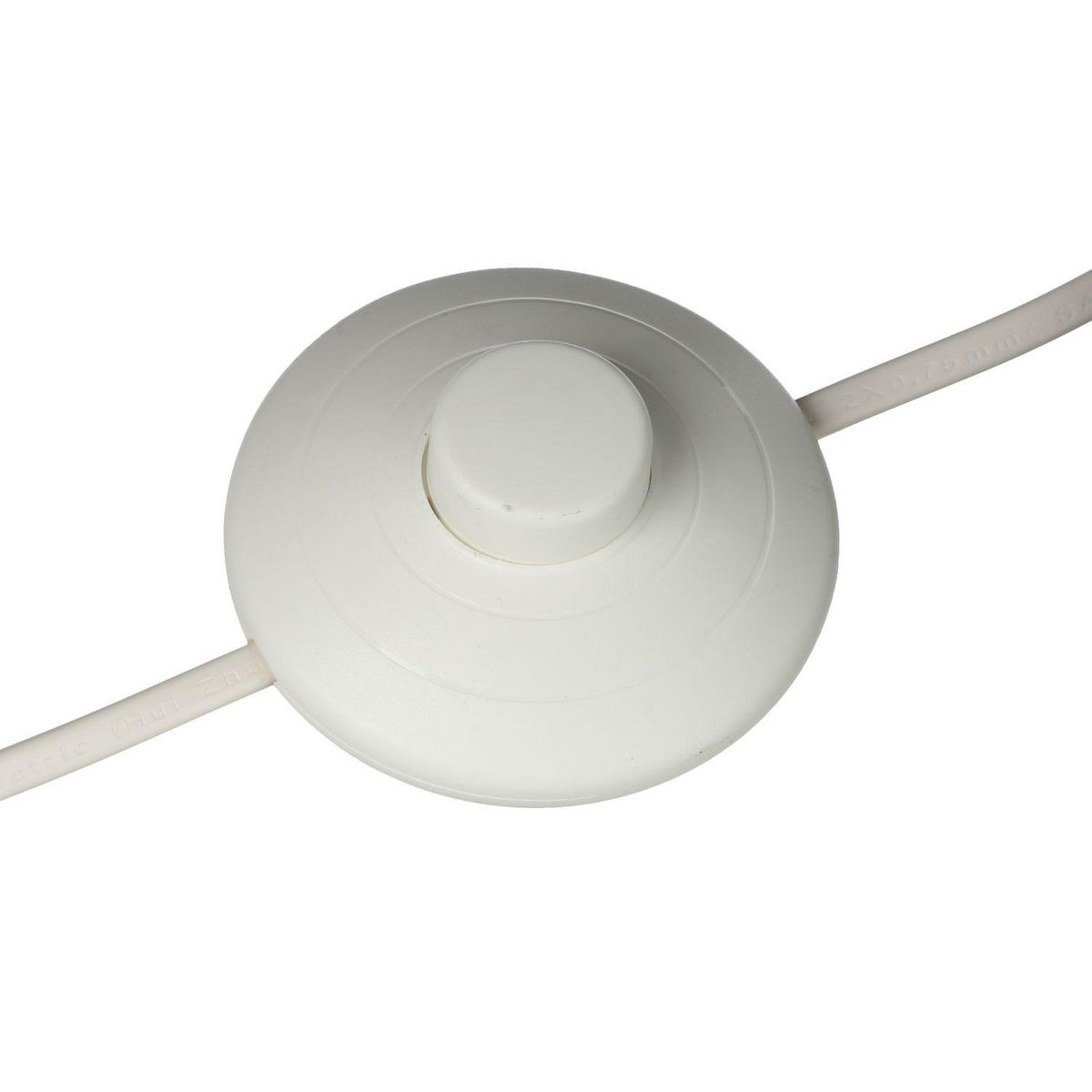 ATMOSPHERA Lampadaire bambou Moki - Hauteur 150 cm - Blanc