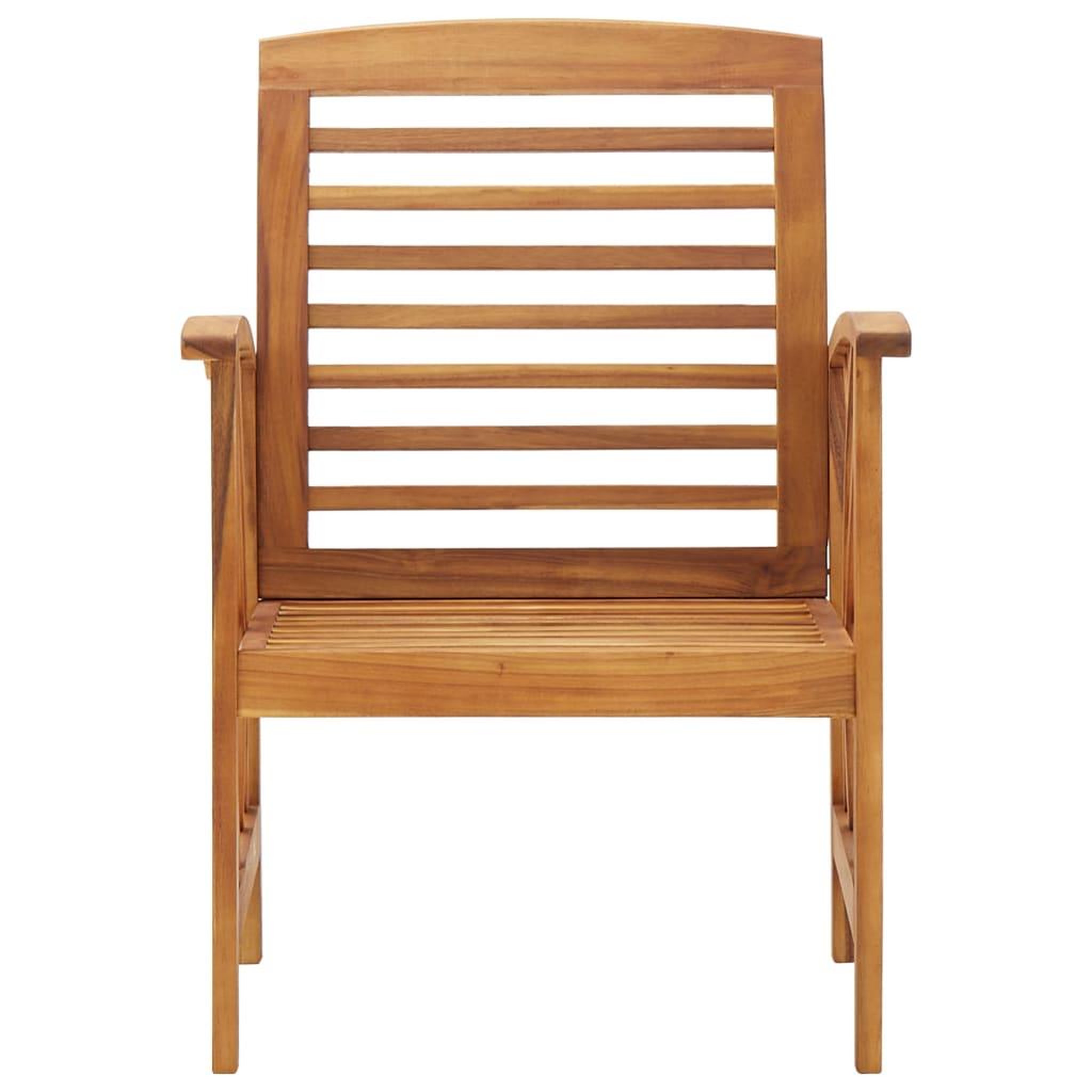 Voir la diapositive 3 : VIDAXL Chaises de jardin lot de 2 Bois d'acacia massif