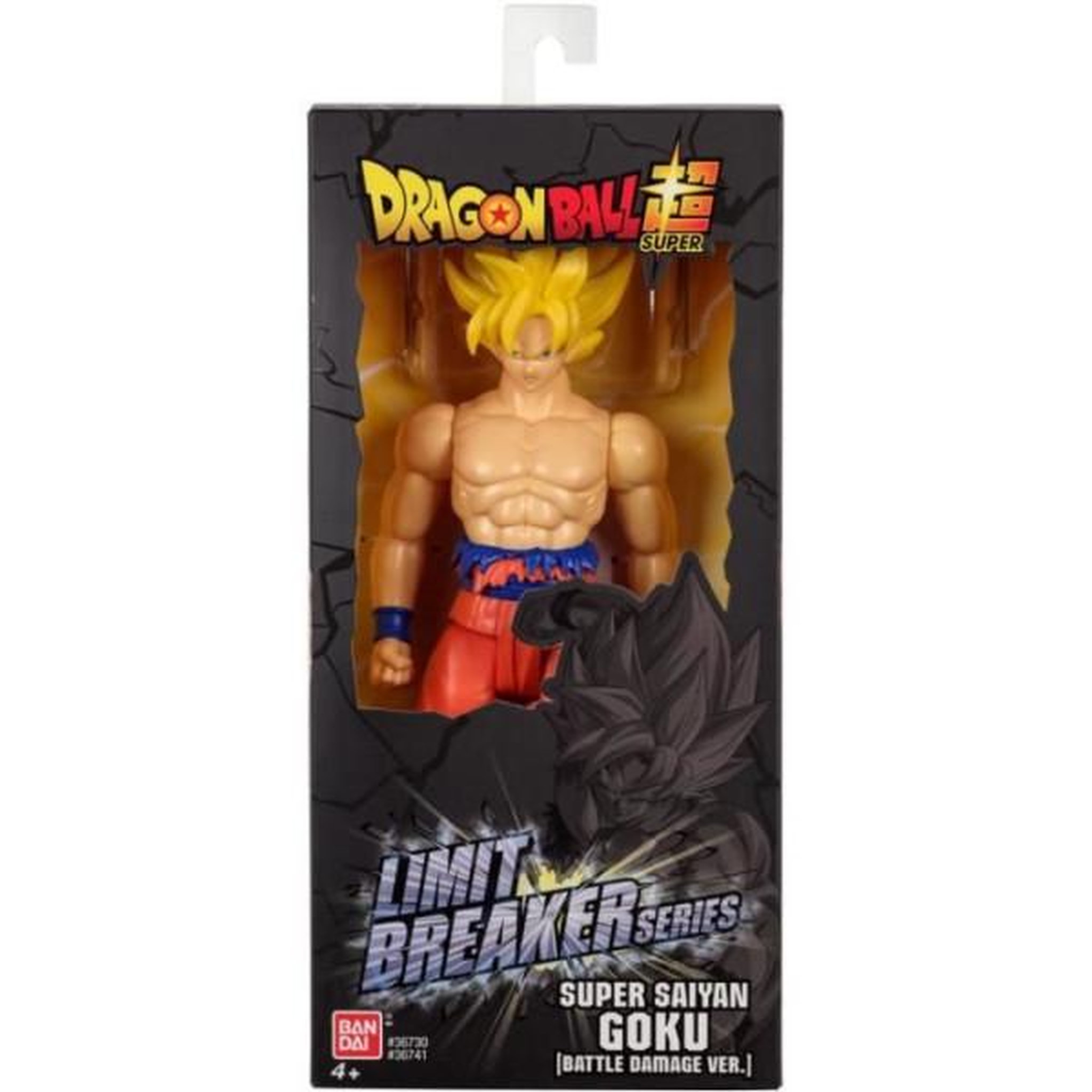 Voir la diapositive 2 : BANDAI Figurine géante super saiyan goku (battle damage ver.) - bandai - dragon ball - 30 cm