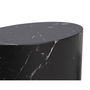 Voir la diapositive 4 : LISA DESIGN Aeryn - lot de 2 tables basses - effet marbre noir - 48 et 40 cm