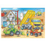 Voir la diapositive 2 : RAVENSBURGER Puzzles 2x24 p - beaucoup de travail sur le chantier