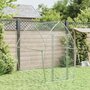 Voir la diapositive 3 : VIDAXL Cage pour poules argente 200x105x182 cm acier galvanise