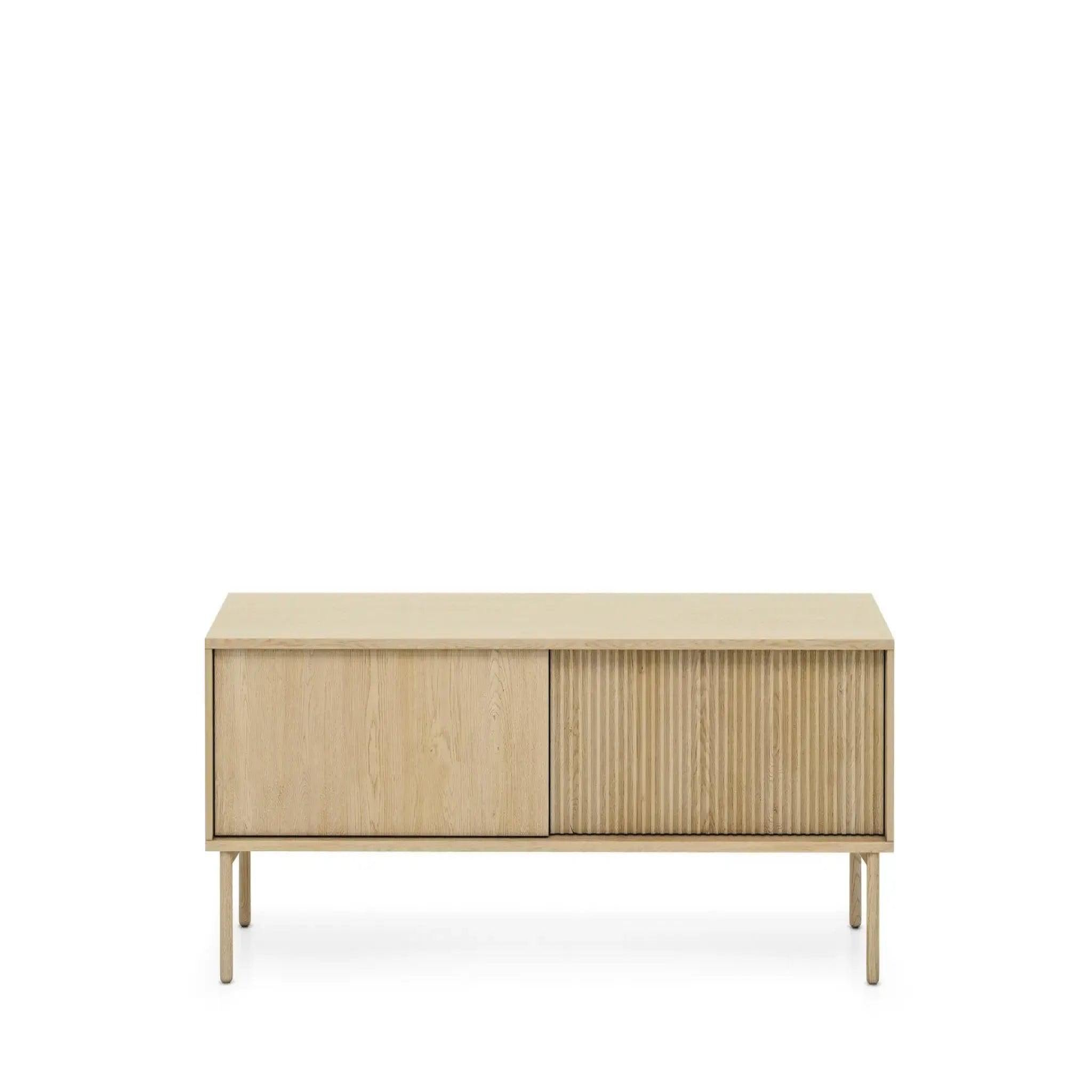 CASANOVA PARIS Lorella - mini meuble tv 153cm en chêne cremona - chêne clair