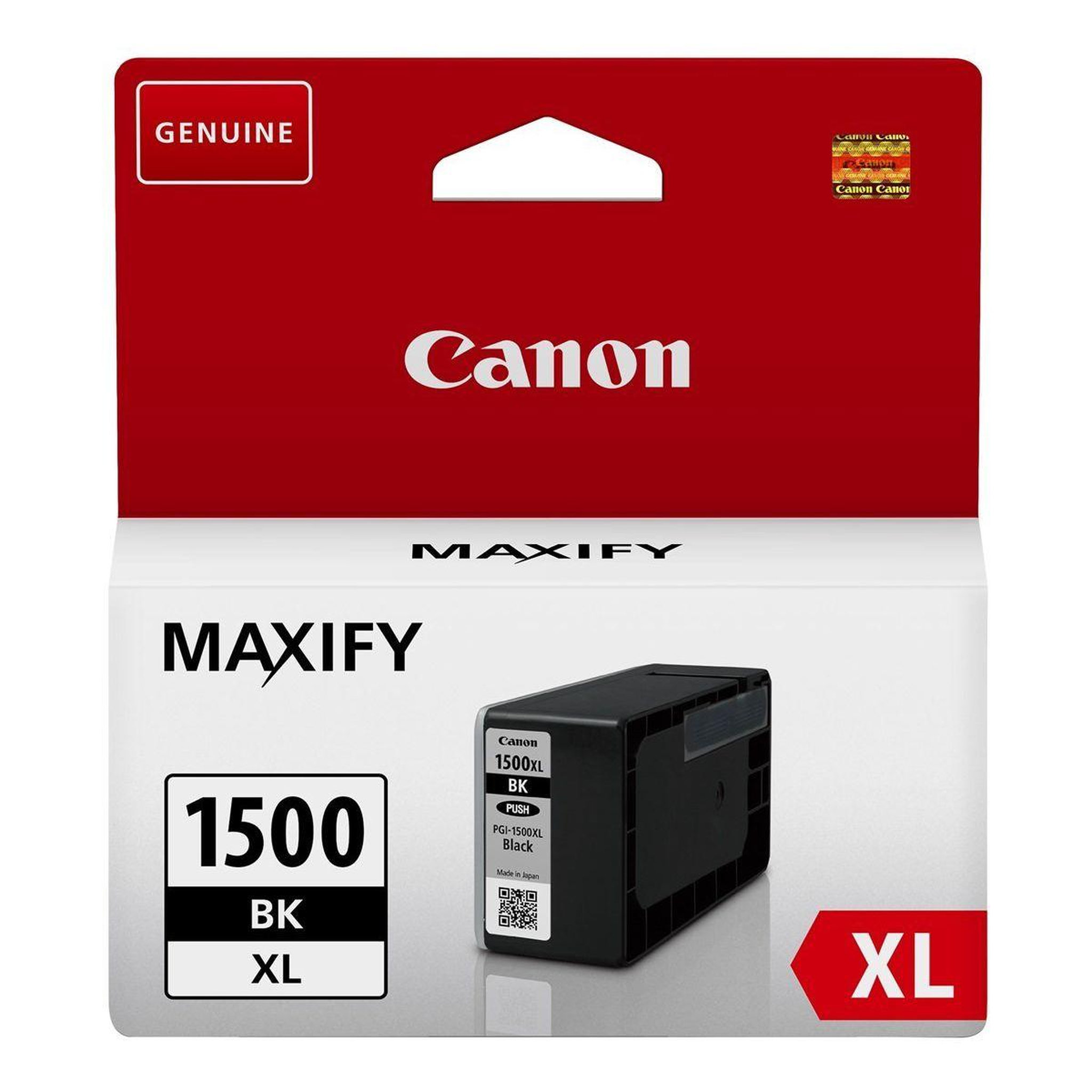 Canon Cartouche d'encre Originale PGI-1500 XL Haute Capacité Noire Pigmentée - 9218B001