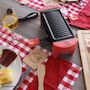 Voir la diapositive 3 : LITTLE BALANCE Appareil à raclette 2 personnes 320w rouge brique - 8631