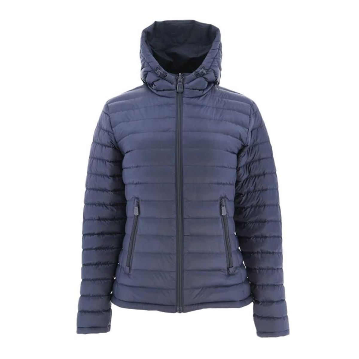 JUSTOVERTHETOPJOTT Doudoune Réversible Marine Femme Jott Vienne