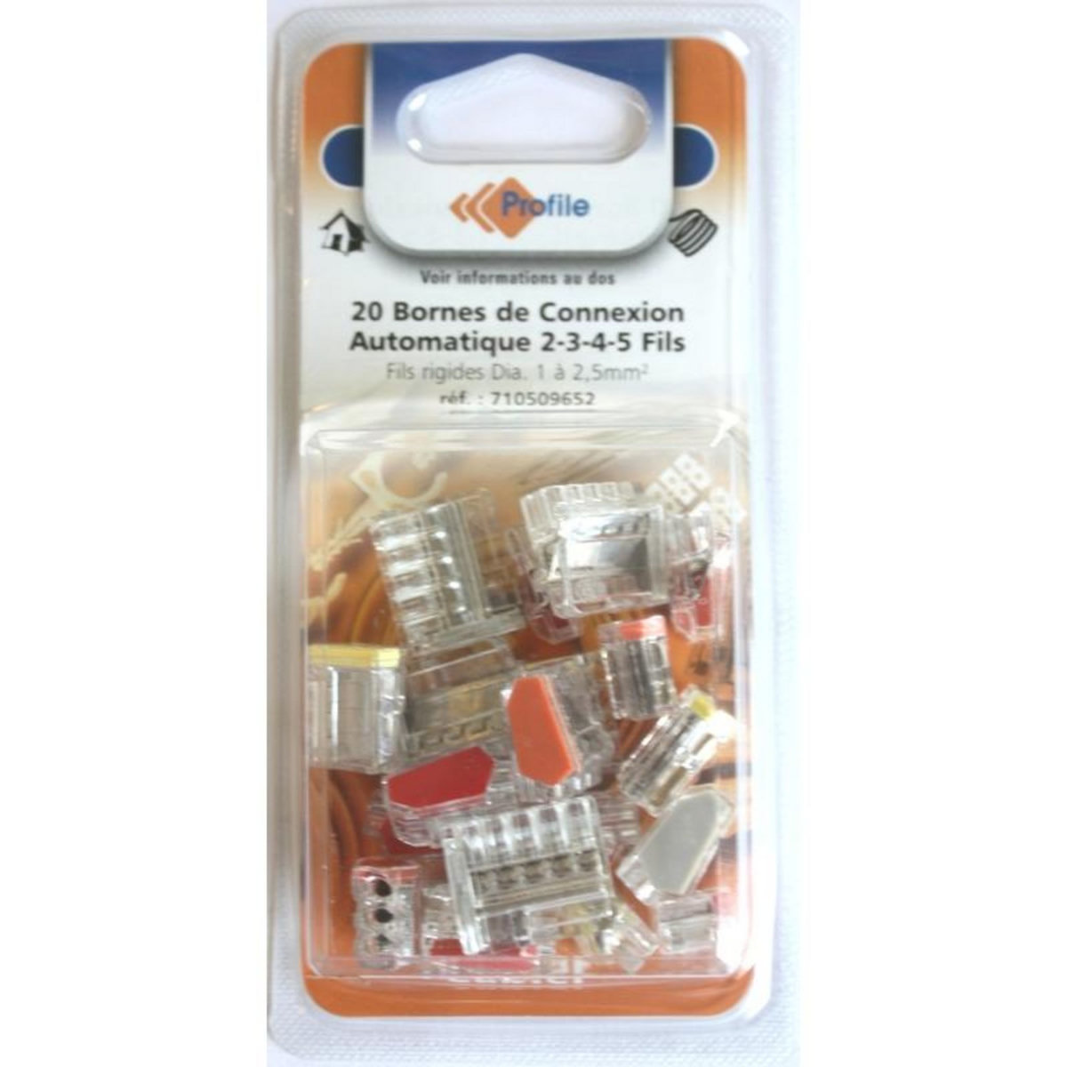 Profile 20 bornes automatiques 2-3-4-5 fils