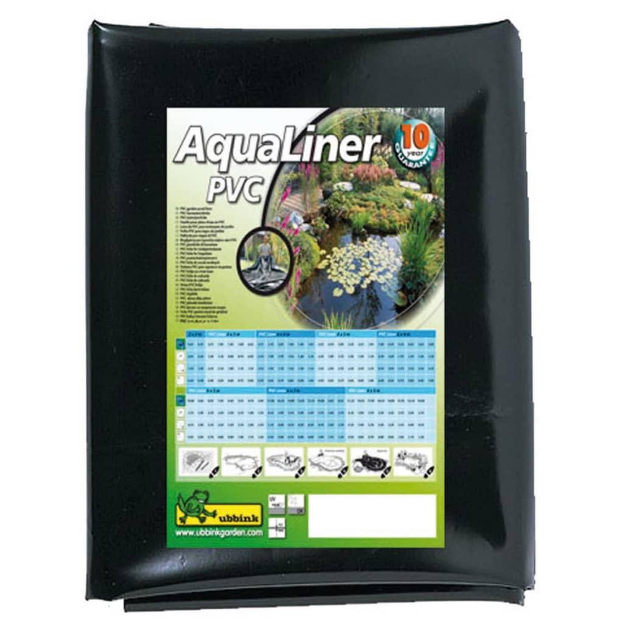 Voir la diapositive 4 : Ubbink Ubbink Bache pour bassin AquaLiner 4x4 m PVC 0,5 mm 1331167
