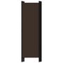 Voir la diapositive 4 : VIDAXL Cloison de separation 5 panneaux Marron 250x180 cm