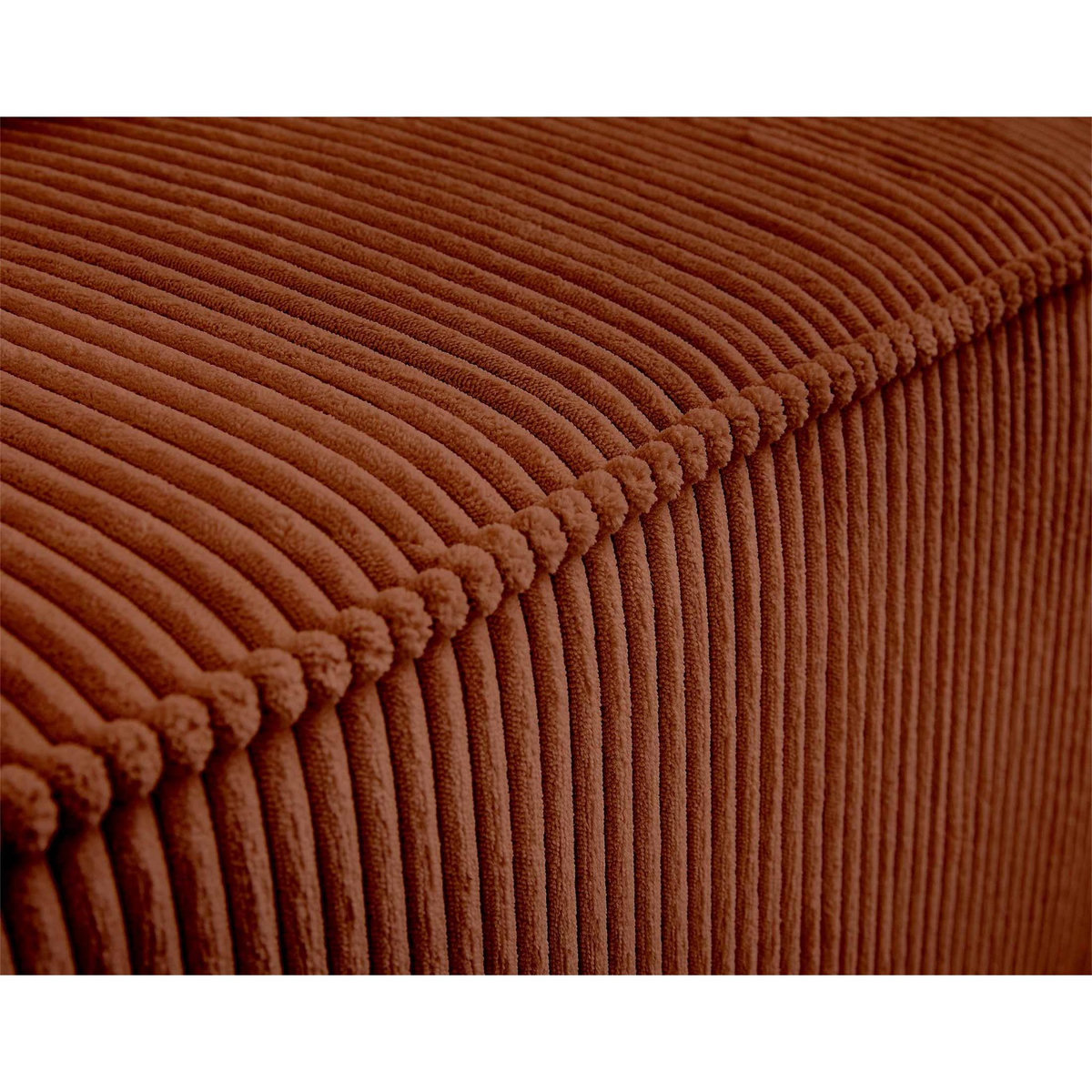 LISA DESIGN Colombine - module d'assise gauche - en velours côtelé