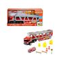 Voir la diapositive 3 : MATTEL Transporteur Mattel Matchbox coloré pompier
