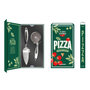 Voir la diapositive 2 : Paris Prix Coffret Ustensiles Pizza  Livre  32cm Vert