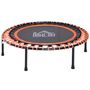 Voir la diapositive 1 : HOMCOM Trampoline de Fitness / gymnastique haute performance Ø 102 cm élastiques Bungee utilisation intérieure extérieure orange noir