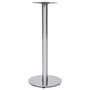 Voir la diapositive 1 : VIDAXL Pied de table de bistro Argente Ø45x107 cm Acier inoxydable