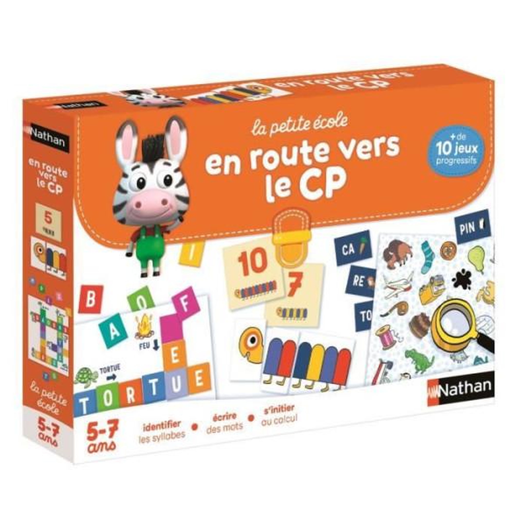 Voir la diapositive 2 : Nathan Coffret éducatif - nathan - la petite école - en route vers le cp ! - jeux progressifs - mixte