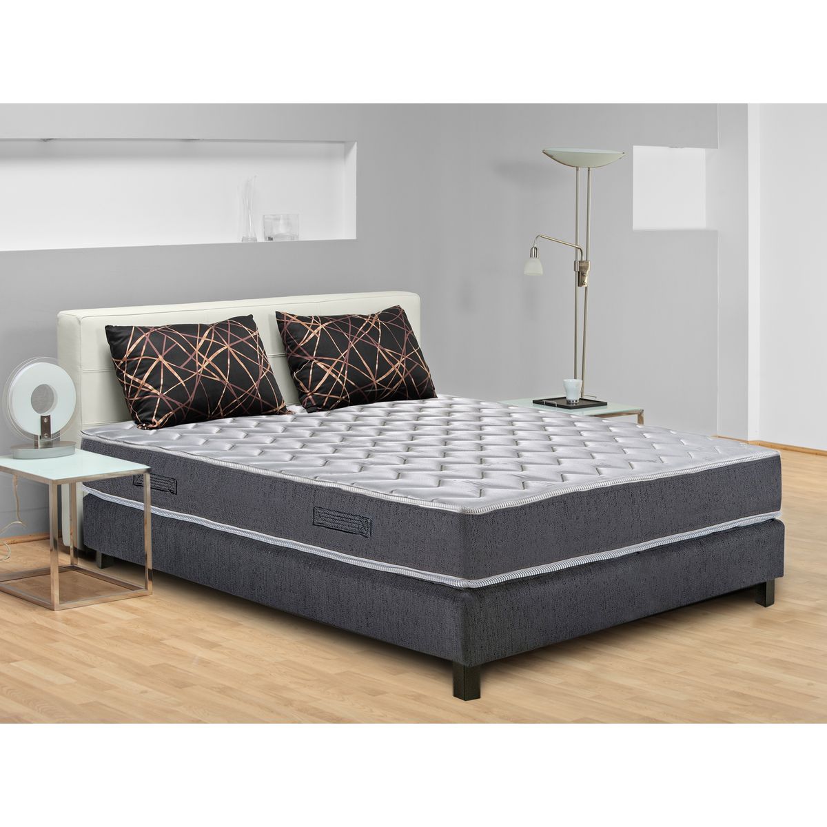 Matelas latex/mousse 140x190 cm DUCATI 