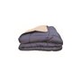 Voir la diapositive 3 : GENERIQUE Couette Microfibre 400g/m² CALGARY Petrole & Mastic 220x240cm